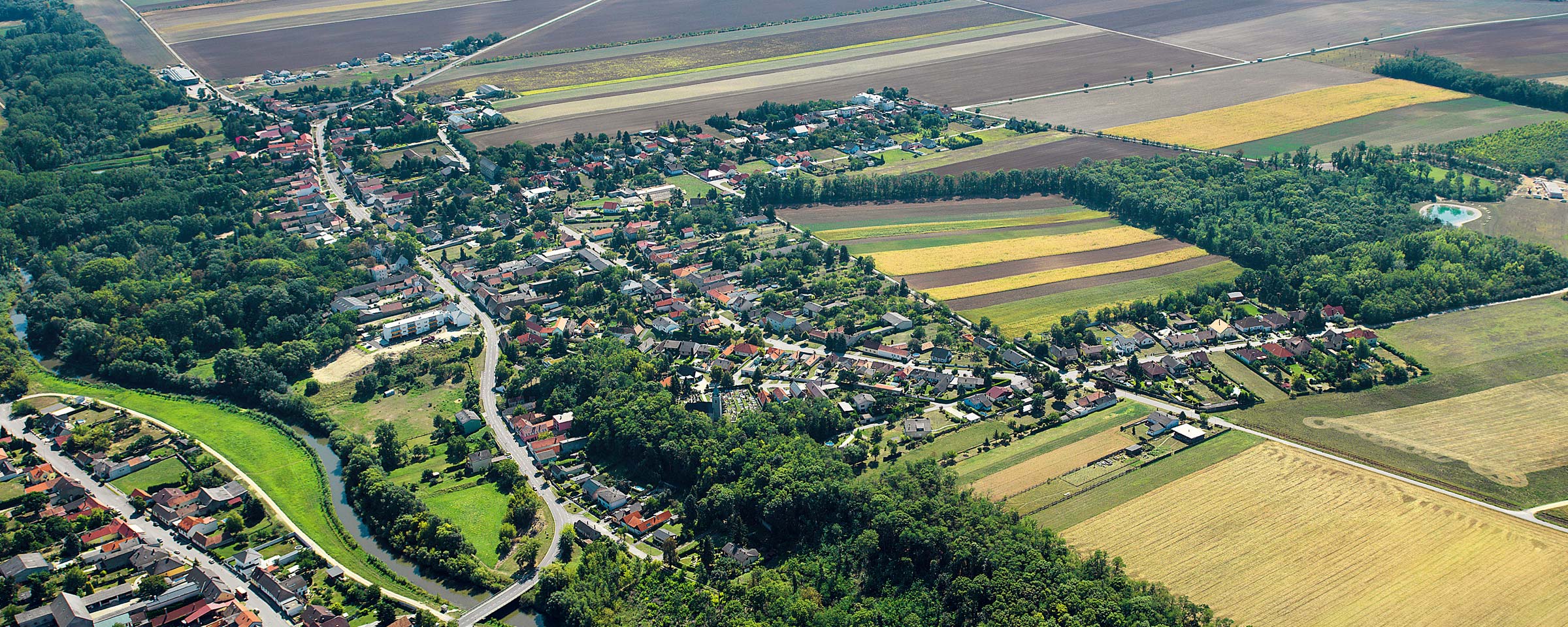 Landschaft Gemeinde Potzneusiedl